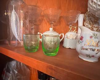 Uranium glass - $3 each