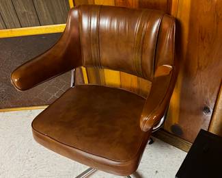 Vintage vinyl chair-$30