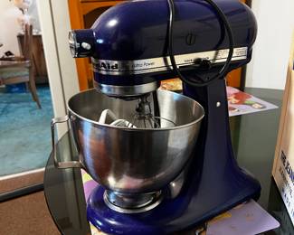 SOLD-Kitchen Aid standing mixer with accessories-$100 