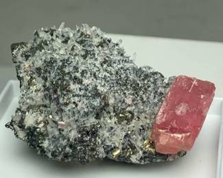 Fluorite, Quartz Sphalerite, Pyrite - Sweet Home Mine Colo.