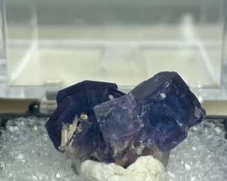 Fluorite, Quartz - Sweet Home Mine Colo.