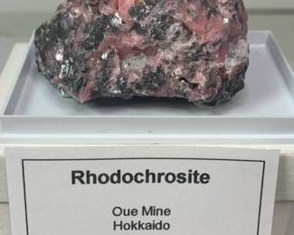 Rhodochrosite - Oue Mine Japan