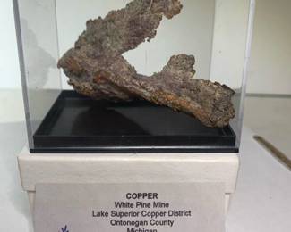 Copper - White Pine Mine Michigan