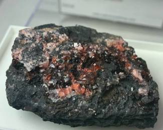 Rhodochrosite - Moanda Mine Gabon