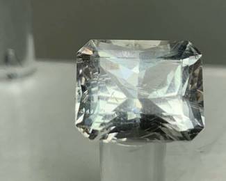 Topaz Colorless Emerald Cut 13.29ct