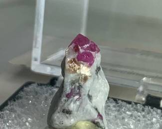 Corundum var. Ruby - Subramaniyam Mysore India