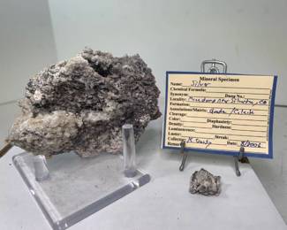 Silver, Quartz, Calcite - Silverton, CO.