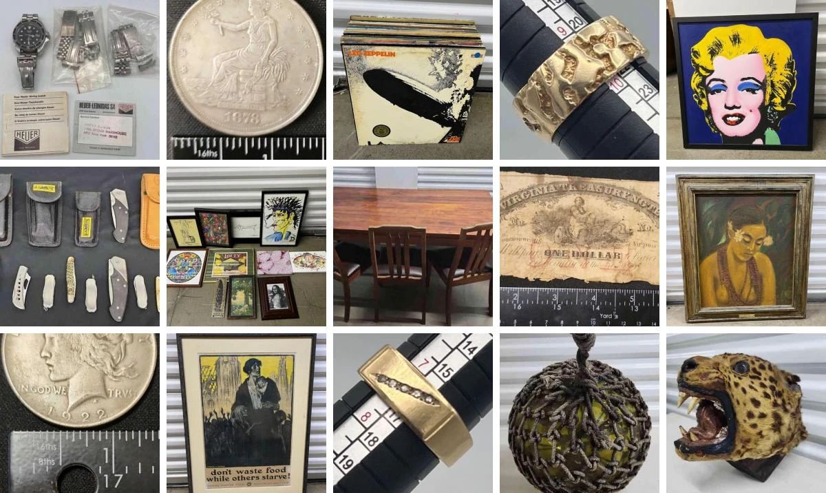 FINE TREASURES IN HAWAII KAI CTBids Online Auction • Bidding Ends 12/20/23 • Pickup 12/22 & 12/23
Large and extensive estate of a worldwide traveler & explorer including one of a kind fine art, rare coins & bills, fine gold jewelry, hardwood furniture including Koa, vintage movie memorabilia - framed posters, photos, tv scripts & more, taxidermy, collectible books, paper & photo ephemera, unique collectibles, household goods, unique decor and much, much more! What TREASURES will you find? Check back often as new lots will be listed daily!