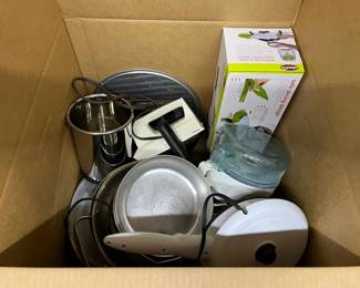 FTH113 Pots, Pans, Small Kitchen Appliances & More!
