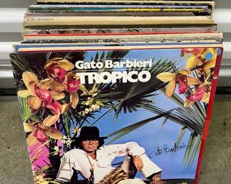 FTH243 Thirty Vintage Vinyl Records 