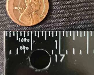 FTH400 - Pair of Lincoln Penny Error Coins