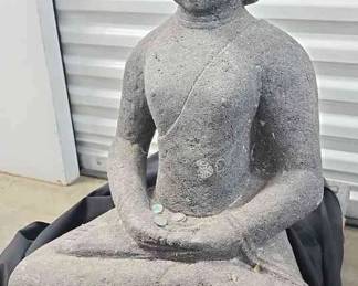 FTH508 - Carved Stone Buddha