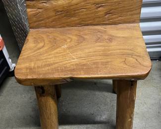 FTH456- Solid Wood Decorative Small Chair