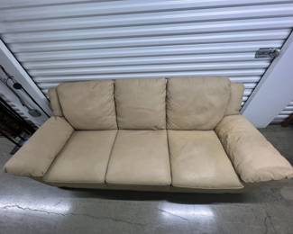 FTH475- (3) Seater Leather Sofa