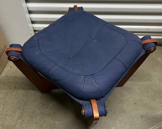 FTH437- Luna Leather Ottoman