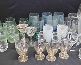 FTH065 - Assorted Glassware