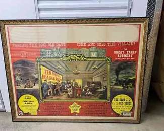 FTH158- Warner Brothers 1940 Good Old Days Subway Comedy Poster