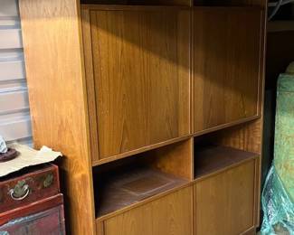 FTH462 Teak Entertainment Center 