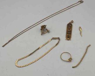 FTH707-Gold Jewelry Lot