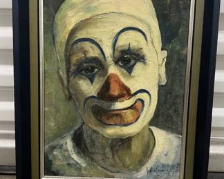 FTH214- Original Painting By Ingrid Clairmont 