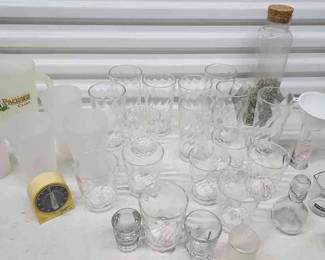 FTH480 - Clear Plastic Drinking Glasses And More