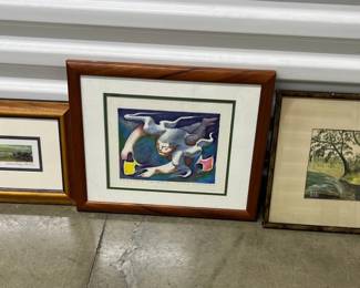 FTH252- Assorted Framed Prints & Painting