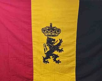 FTH060 - Belgium Cost Of Arms Flag 5' X 8'