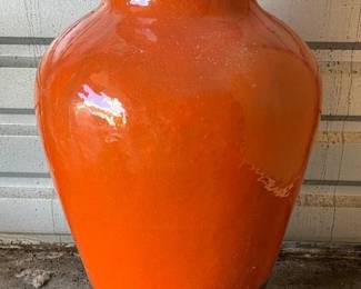 FTH385- Large Burnt Orange Planter Vase