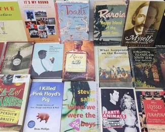 FTH180 - Assorted South Seas Hardbacks And More