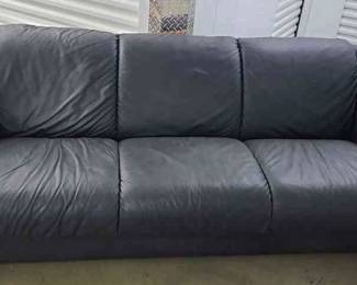 FTH434 - Large Black Sofa 