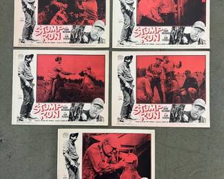 FTH279- (5) Limited Edition 1960's Stump Run Movie Posters
