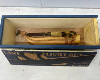 FTH294- Vintage Marked Knives w/Sheaths