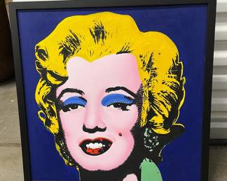 FTH311 Framed Reproduction Painting Of Marilyn Monroe 