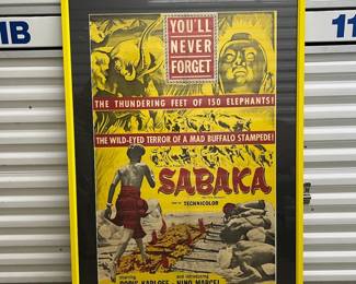 FTH169- Large Vintage Movie Poster