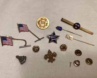 FTH804 Men's Tie Pins, Tie Clip & More!