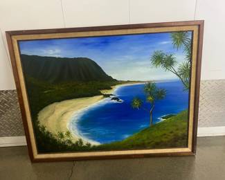 FTH005- Beautiful Wooden Framed Painting