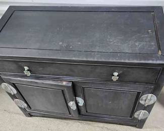 FTH444 - Black Finished Nightstand