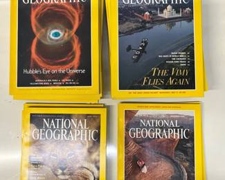 FTH058- Assorted National Geographic Magazines 