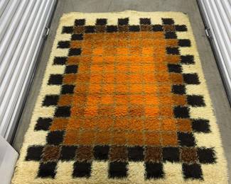 FTH485- Vintage Abstract Floor Rug