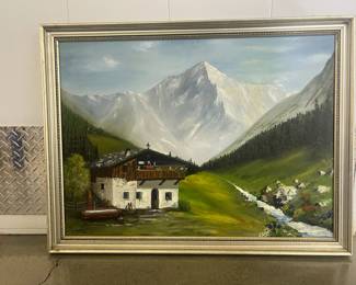 FTH006- Beautiful Framed Painting 