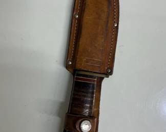 FTH095- Vintage 1973 Us Western L66 Hunting Knife