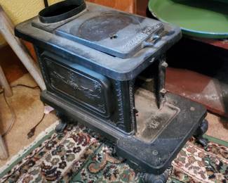 Vintage cast iron stove Co op Foundry Co Rochester NY