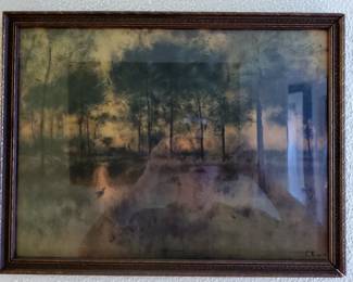 George Inness “Home of the Heron landscape”