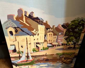 Paint by numbers - lot of 7