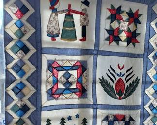 Sweet Vintage Americana Quilt 