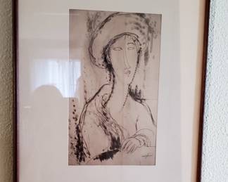 Head Of A Woman by Amedeo Modigliani