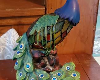 Peacock figurine