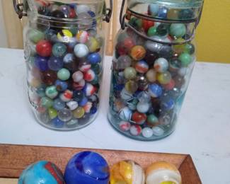 Vintage marbles/shooters