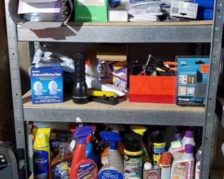 Cleaning supplies…