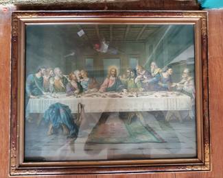 THE LAST SUPPER Framed Print 